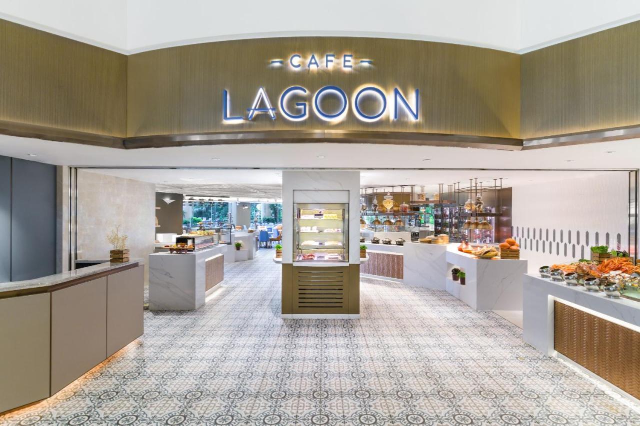 Hong Kong Gold Coast Hotel Esterno foto Café Lagoon