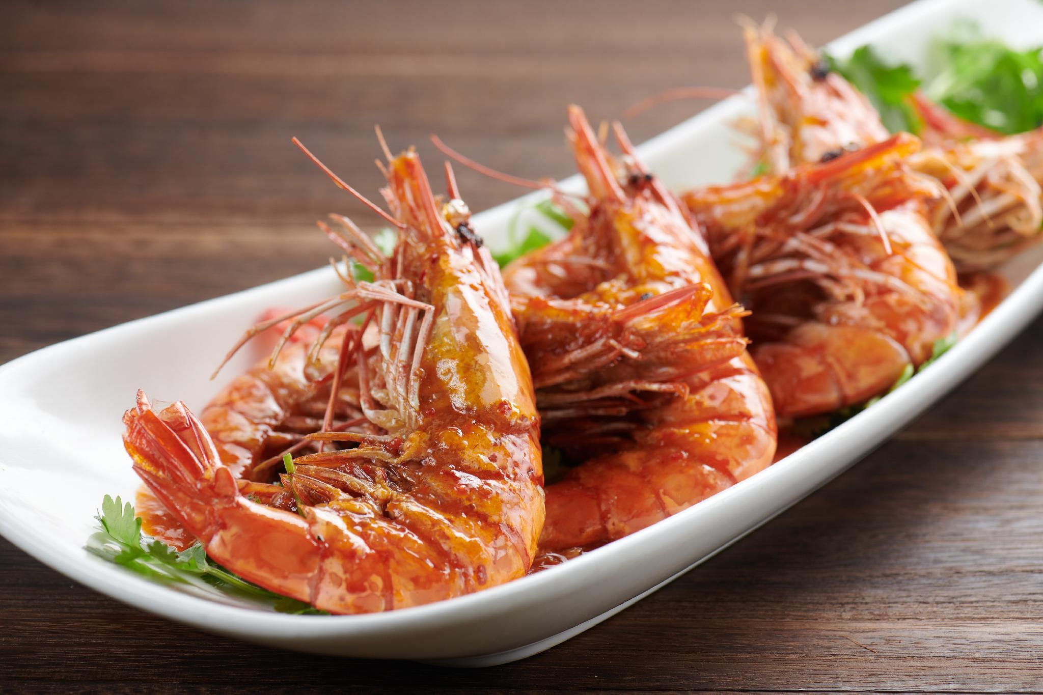 Hong Kong Gold Coast Hotel Esterno foto Shrimp